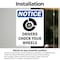 Signmission Drivers Chock Your Wheels Sign, Vinyl Decal, 7in W x 10in L, 2PK OS-2PACK-NS-D-710-V-11560 - alternate 3